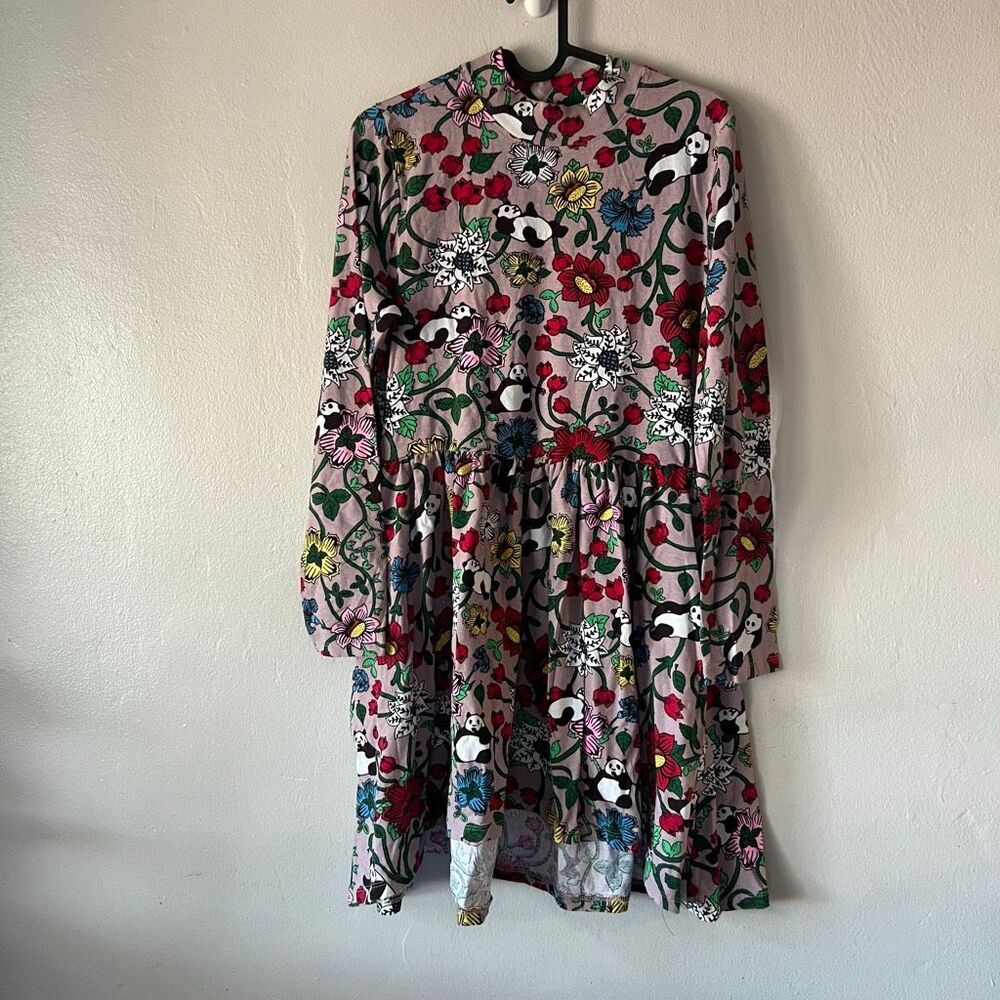 Roberto Lugo girls Morris Study II Panda Print Dress girls
